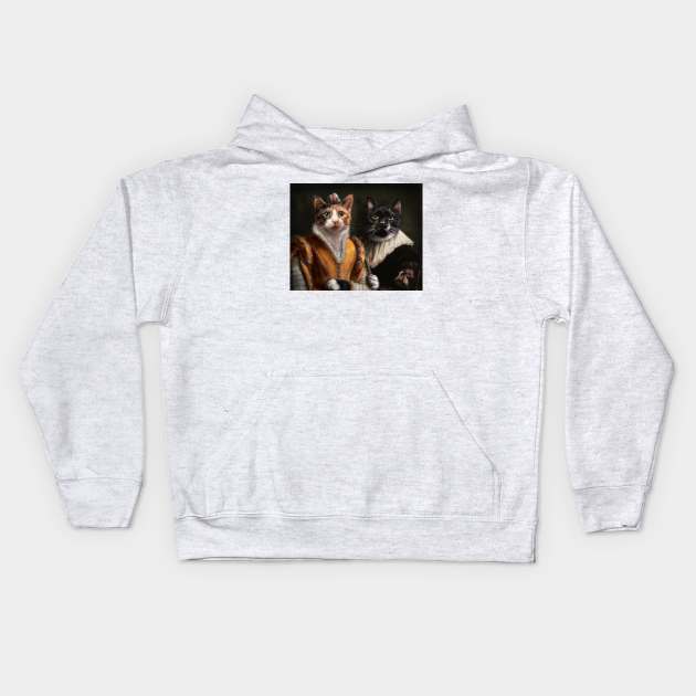 Sylvester & Shirley Kids Hoodie by storebuild@hkrmedia.com